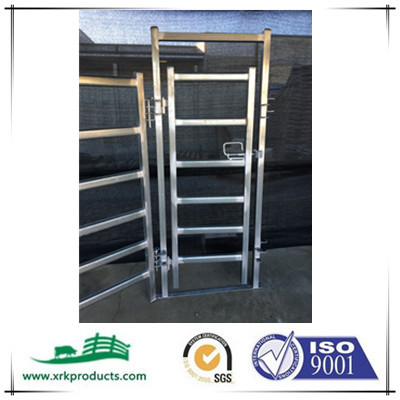 galvanized cattle swing gate