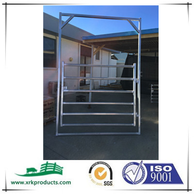 galvanized horse gate panel